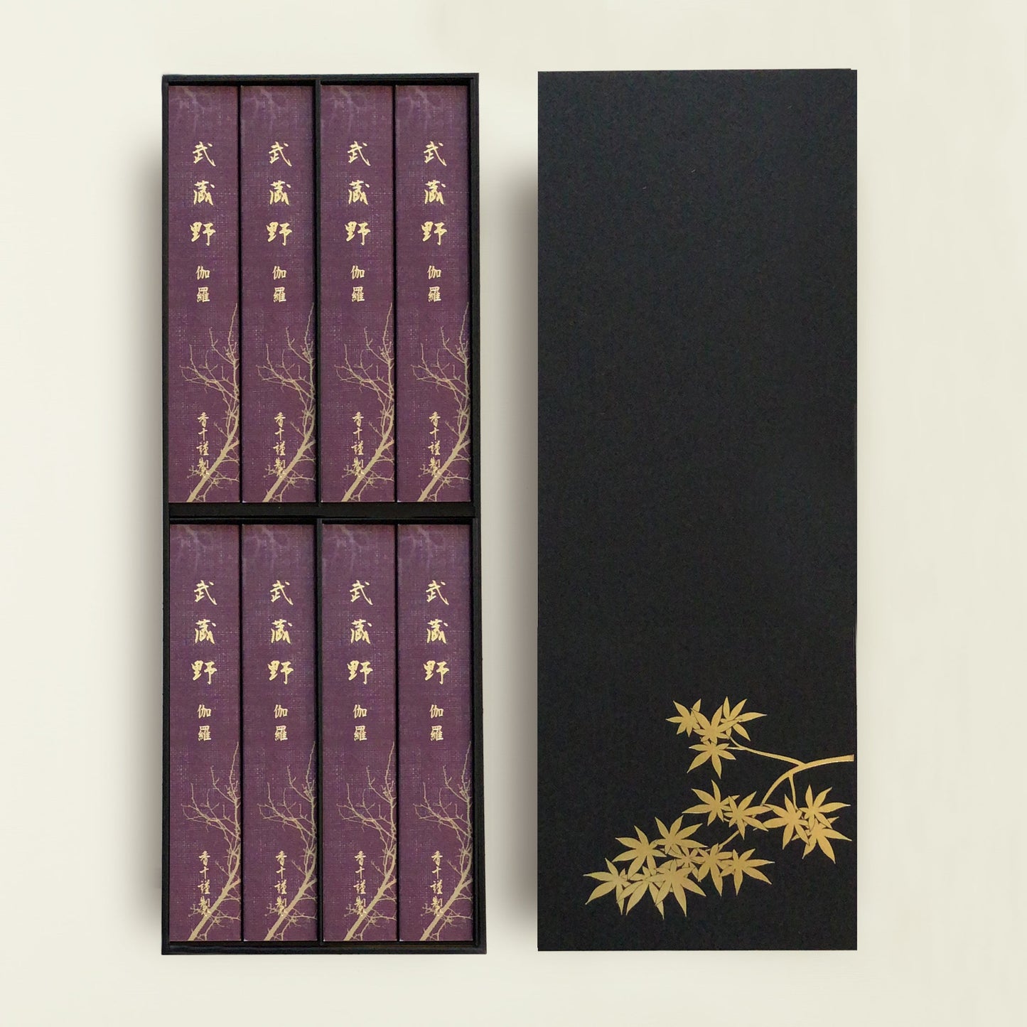 「武蔵野伽羅」8箱入 黒箱進物