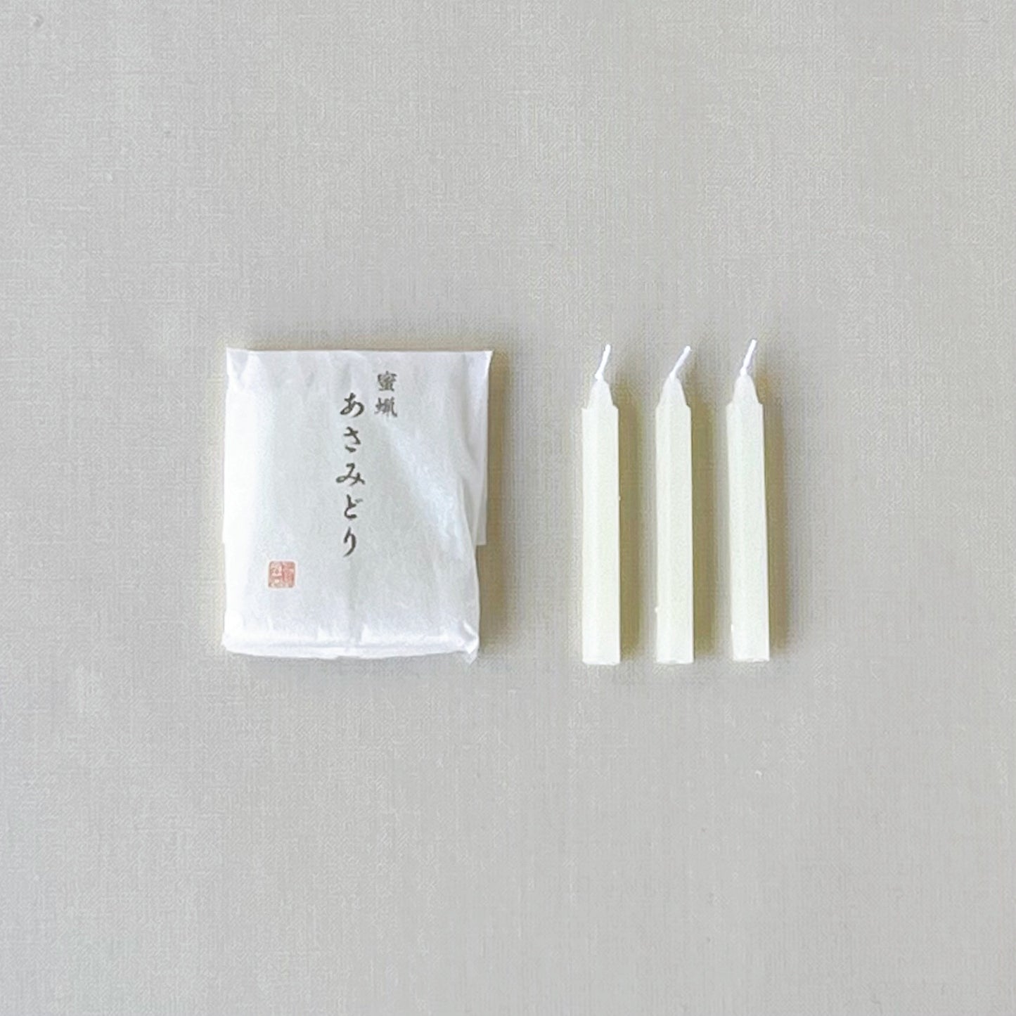 井泉・伯山二種 進物 蜜蝋ローソク揃え