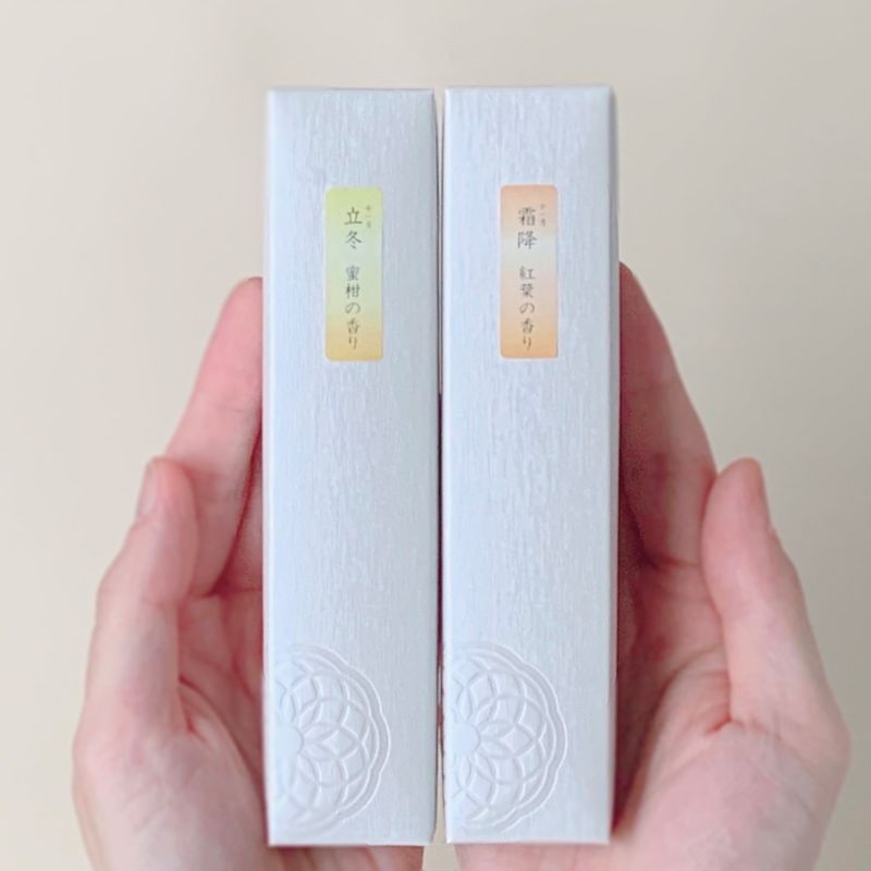 MUSUBU むすぶ 4回コース(1年)お線香の定期便「香りだより」