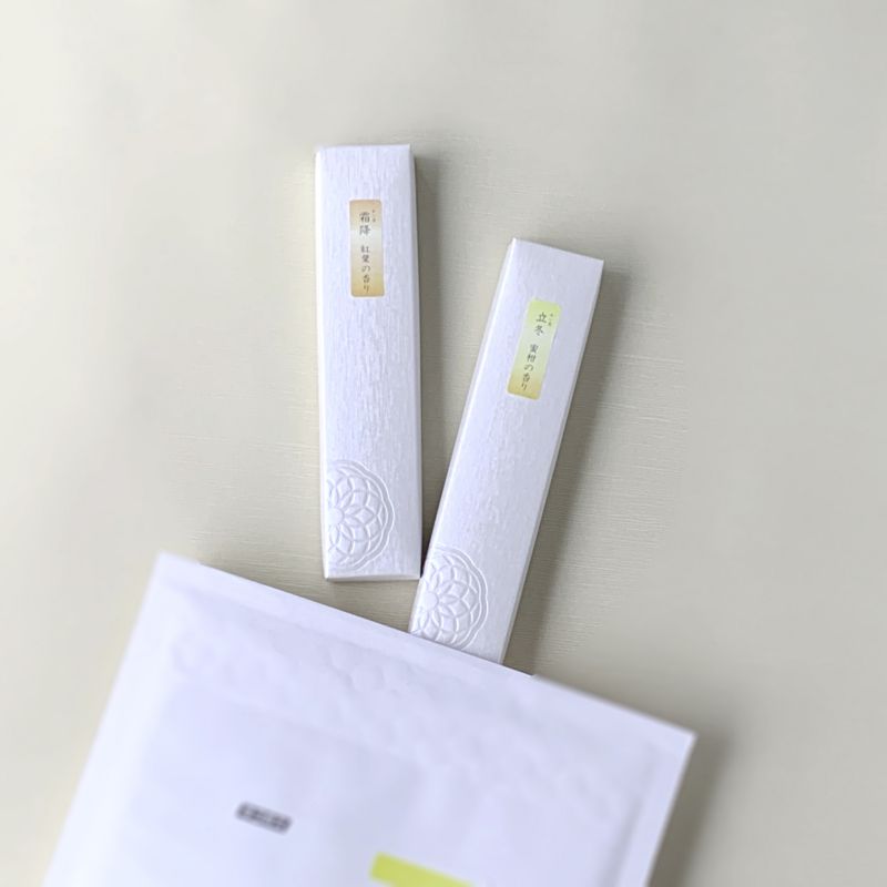 MUSUBU むすぶ 4回コース(1年)お線香の定期便「香りだより」