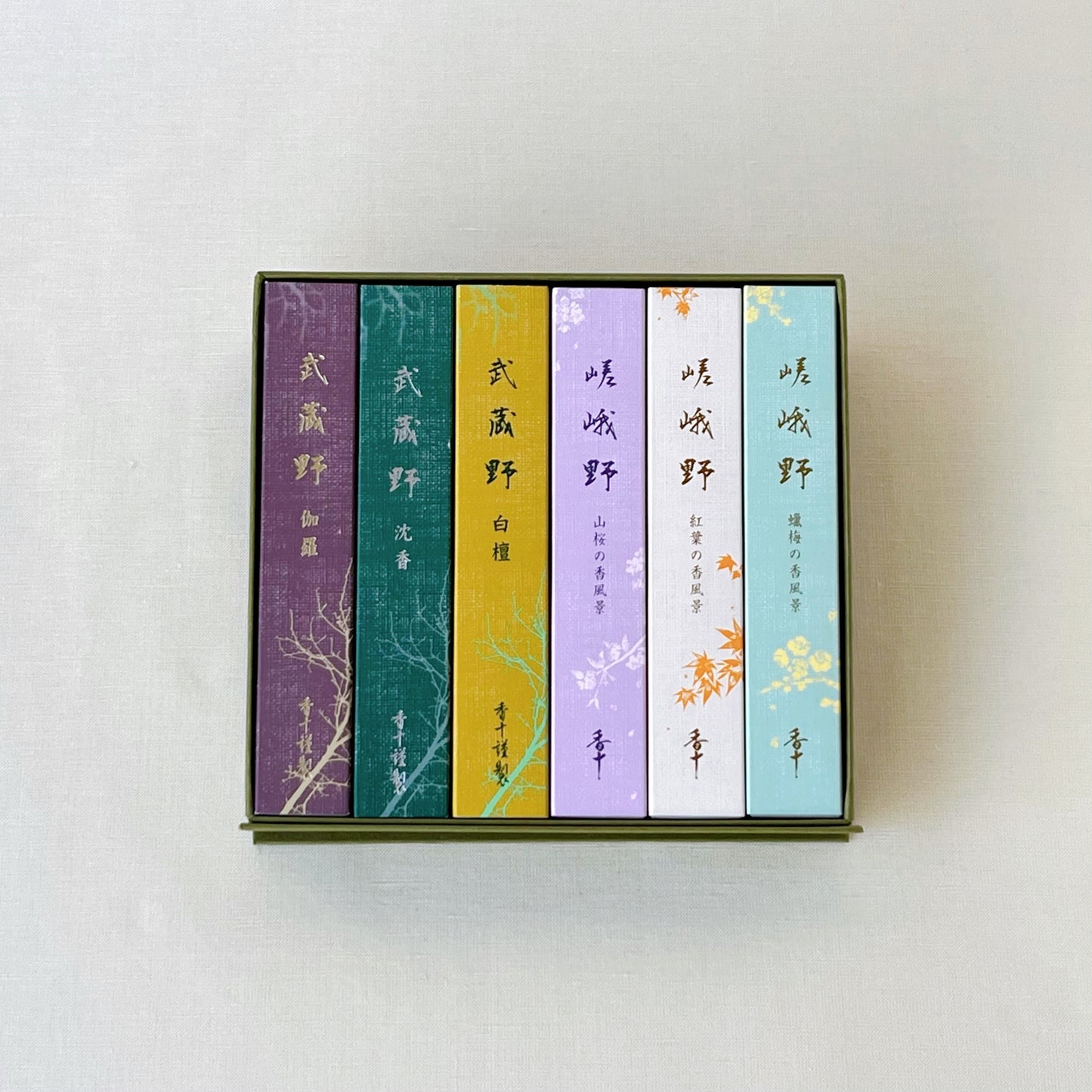 嵯峨野&武蔵野 進物 六種揃え