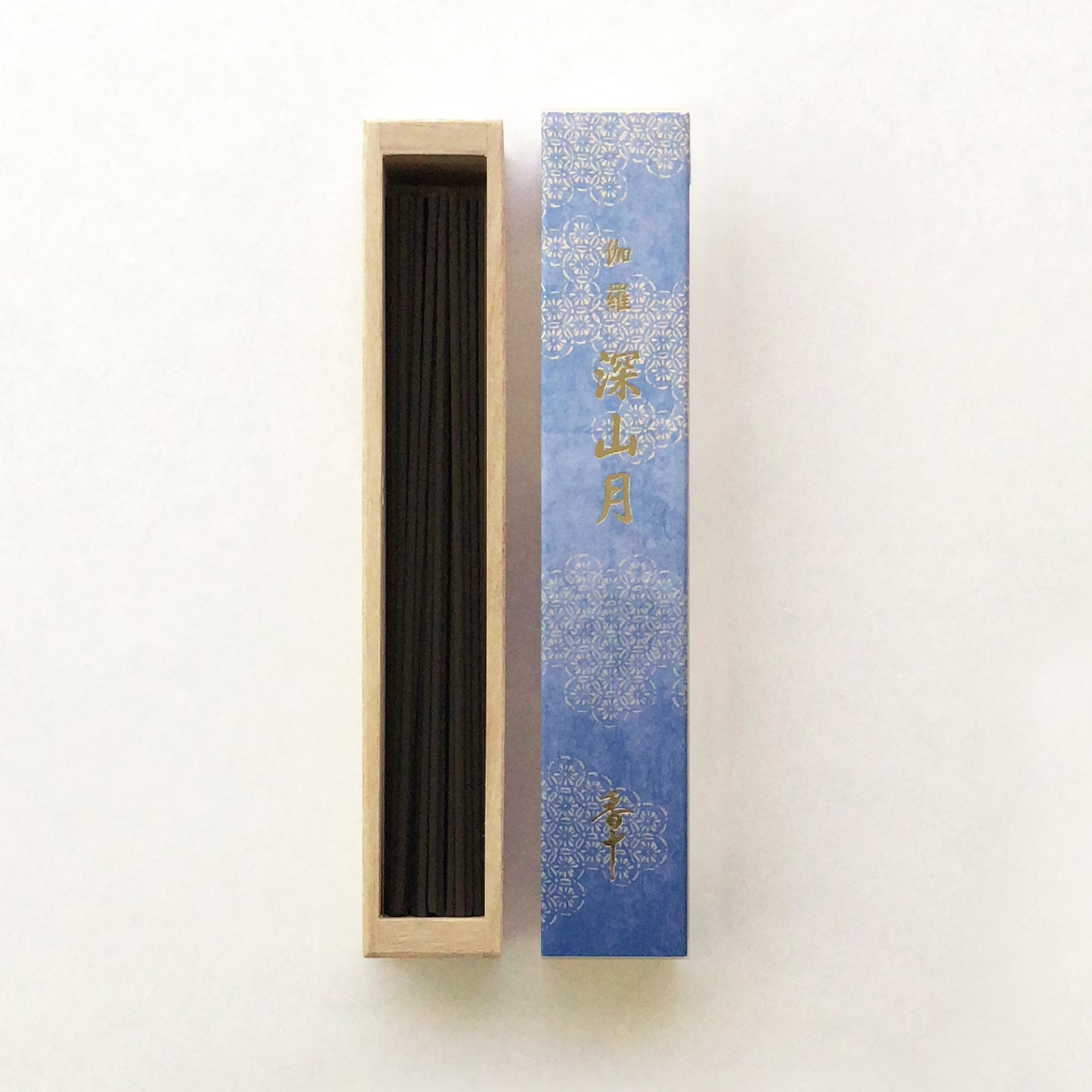 伽羅深山月 蜜蝋ろうそく揃え(桐箱入)