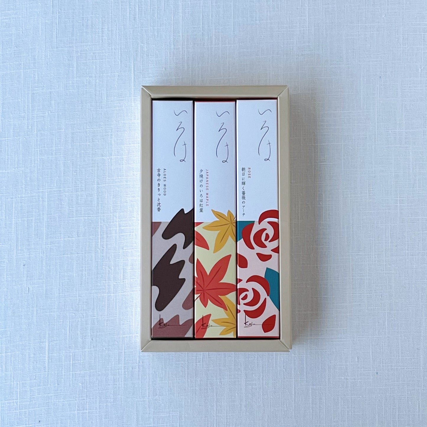 選べるギフト お香いろは3入 ギフトボックス