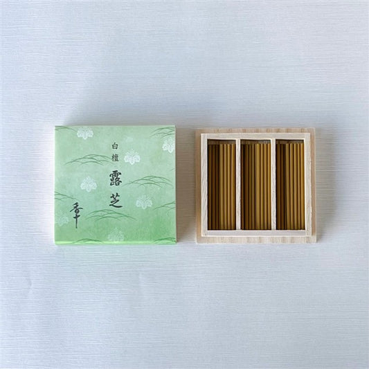 白檀露芝 棒状桐箱 60本入