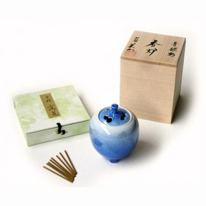 涼香「お香&香炉セット」 – 香十オンラインショップ
