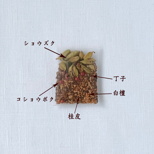 匂袋「珠衣」清爽SEISO＆選べる西陣織ケース