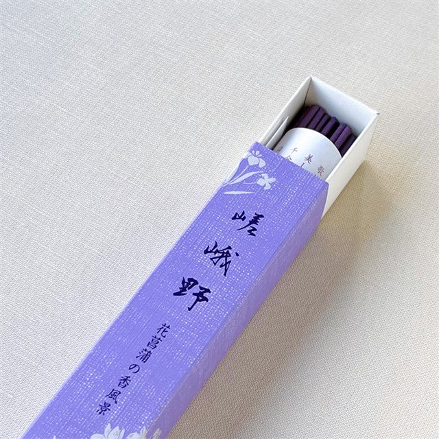 【オンライン限定】嵯峨野 花菖蒲の香風景 小箱（バラ詰め20ｇ）