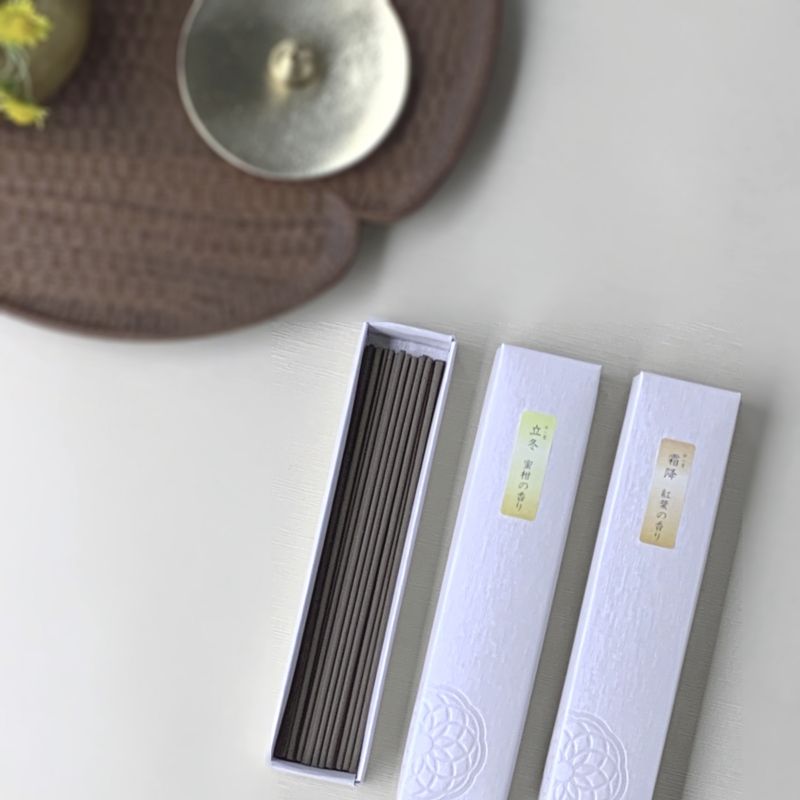ＭＵＳＵＢＵ むすぶ 4回コース（1年）お線香の定期便「香りだより」