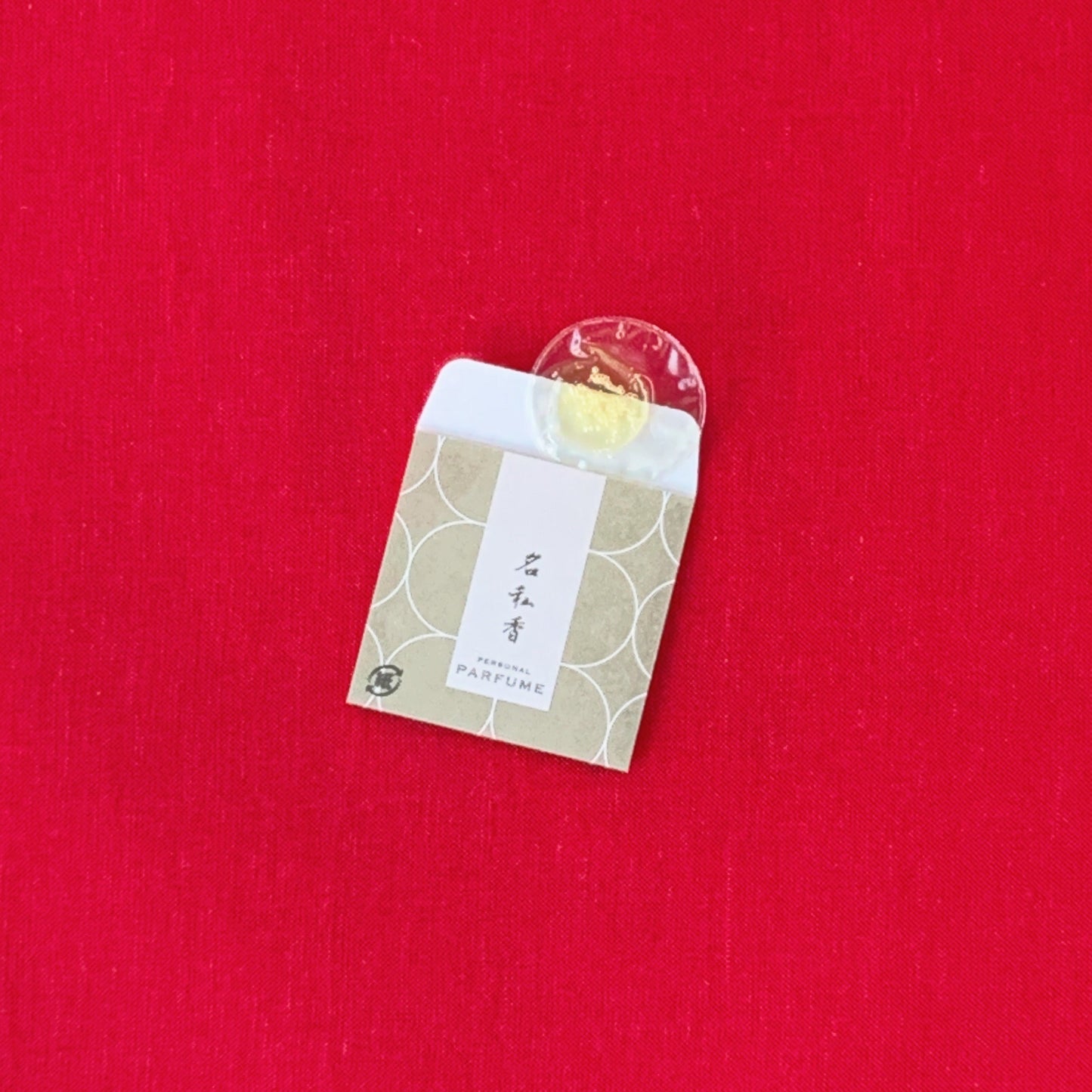 【送料無料】ネコポス発送限定　オンライン先行発売　名私香「謹賀新年」伽羅の香り12枚セットぽち袋付