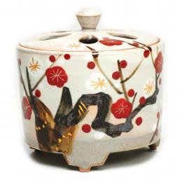 乾山手 紅白梅 (京焼・清水焼)