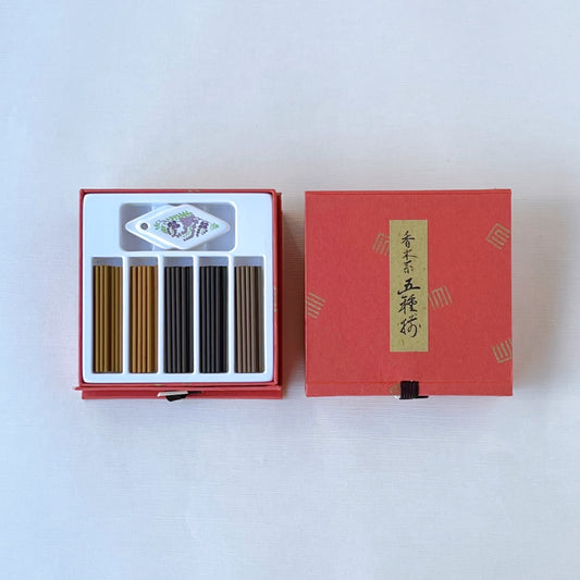 香木系五種揃　棒状　香立付