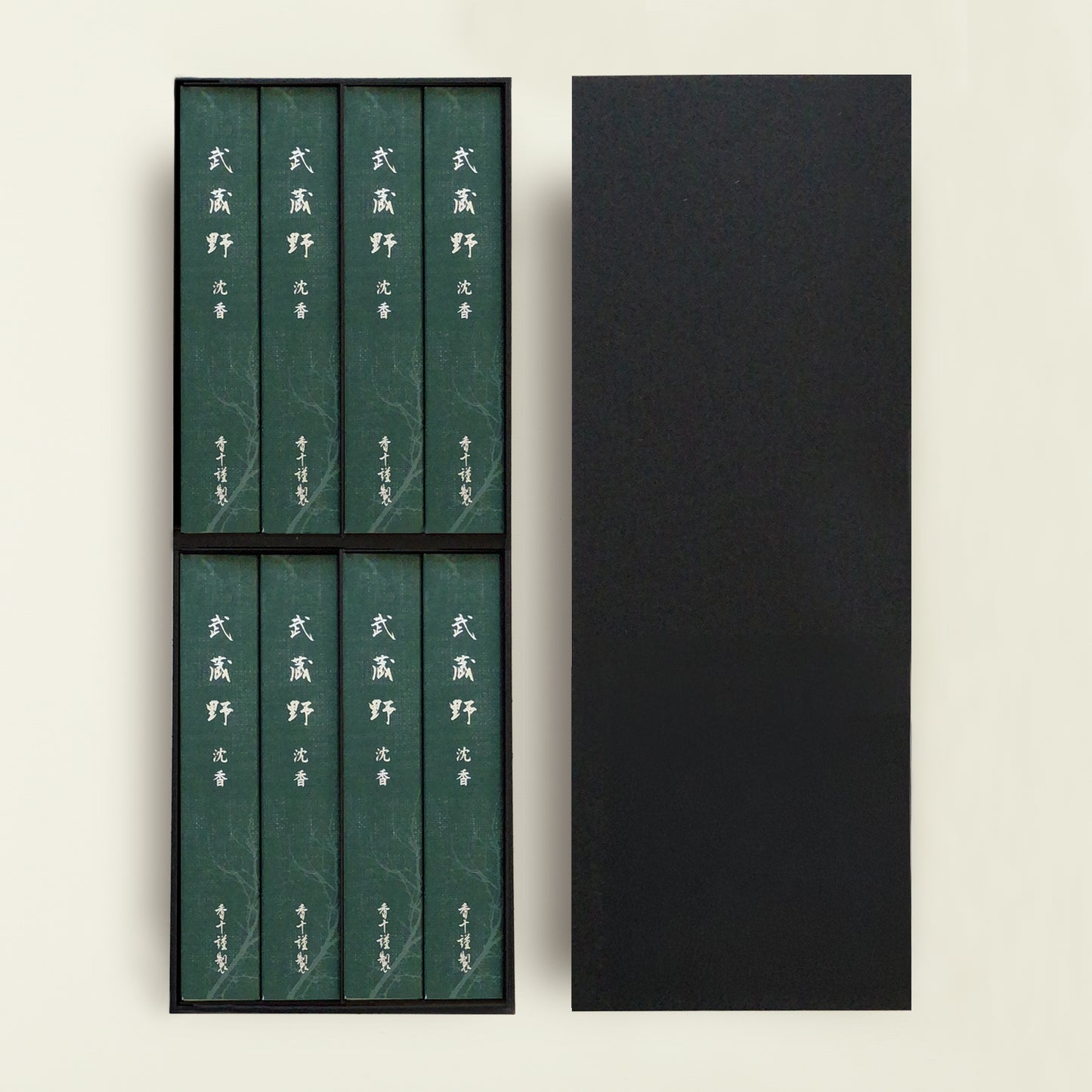 「武蔵野沈香」8箱入　黒箱進物