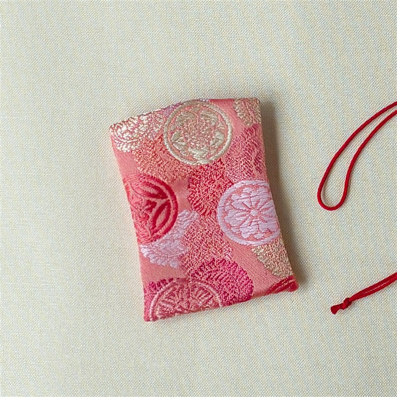 珠衣(袋のみ）花まどかピンク