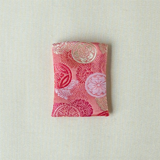 珠衣(袋のみ）花まどかピンク